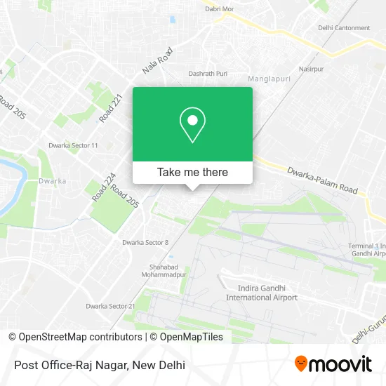 Post Office-Raj Nagar map
