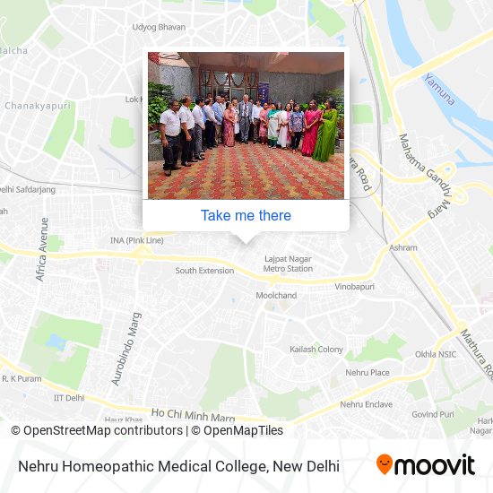 Nehru Homeopathic Medical College map