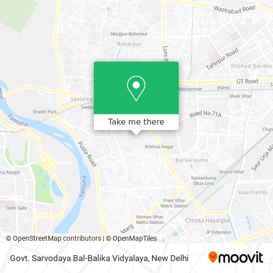 Govt. Sarvodaya Bal-Balika Vidyalaya map