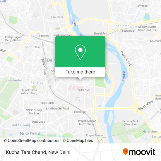 Kucha Tara Chand map