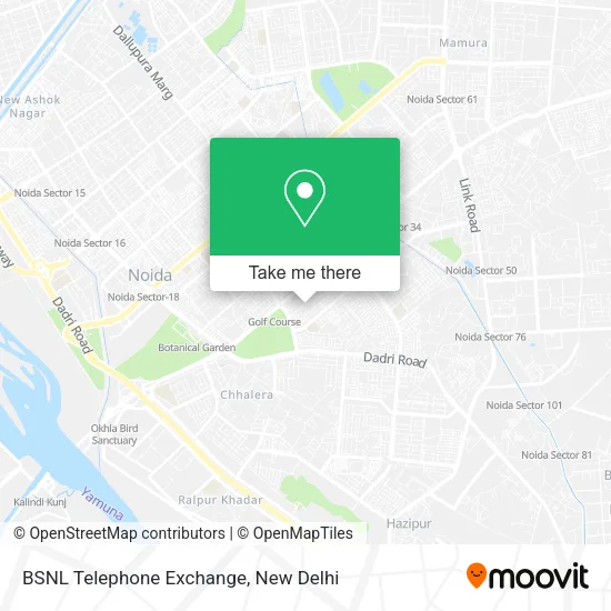 BSNL Telephone Exchange map
