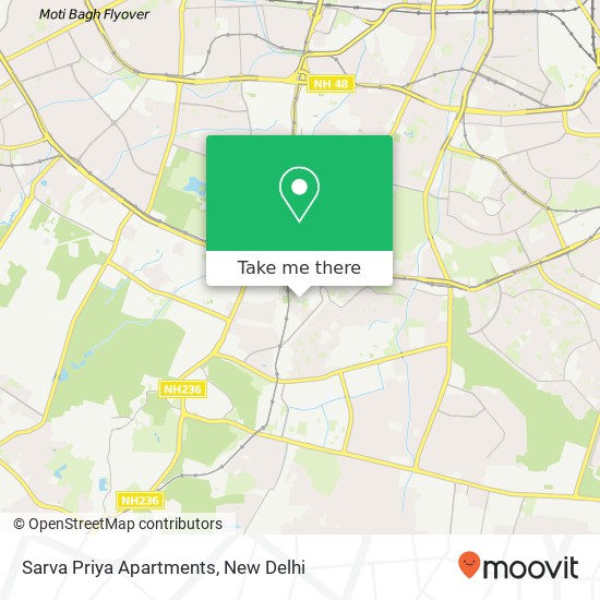 Sarva Priya Apartments map