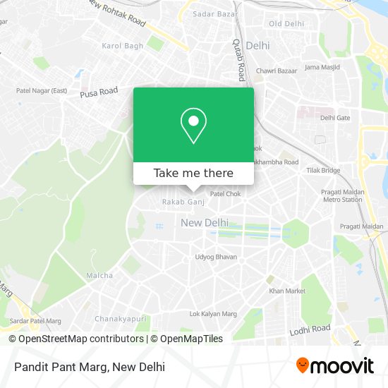 Pandit Pant Marg map