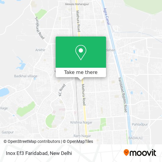 Inox Ef3 Faridabad map