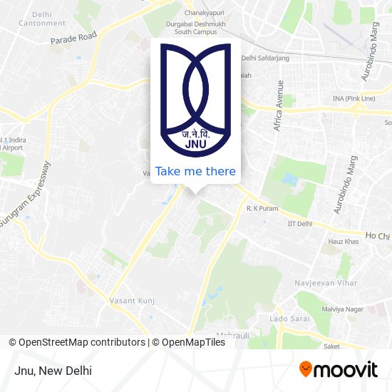 Jnu map