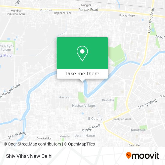 Shiv Vihar map