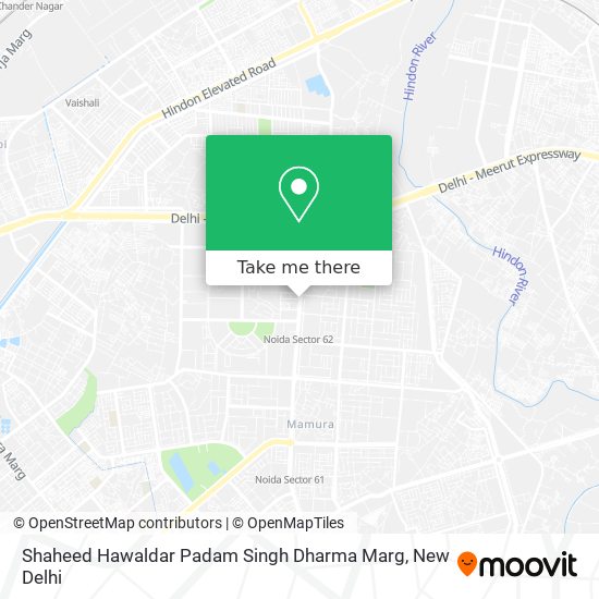 Shaheed Hawaldar Padam Singh Dharma Marg map