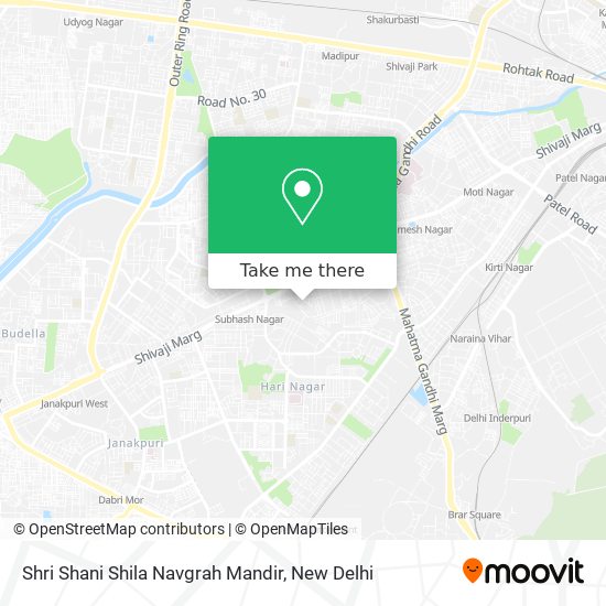 Shri Shani Shila Navgrah Mandir map