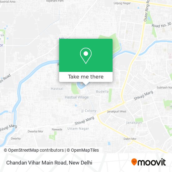 Chandan Vihar Main Road map