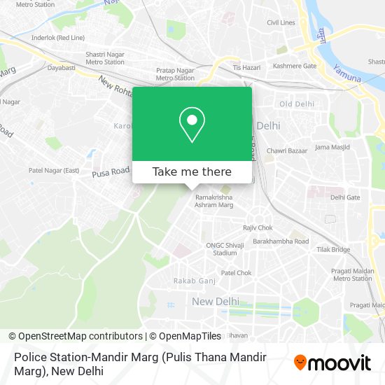 Police Station-Mandir Marg (Pulis Thana Mandir Marg) map