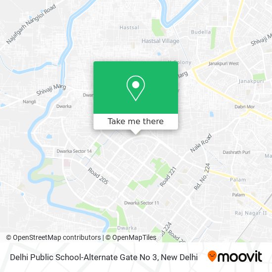 Delhi Public School-Alternate Gate No 3 map