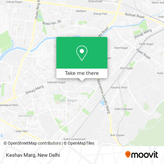 Keshav Marg map