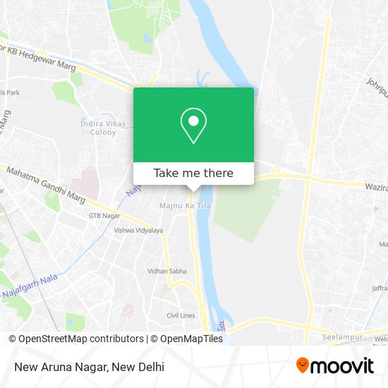 New Aruna Nagar map