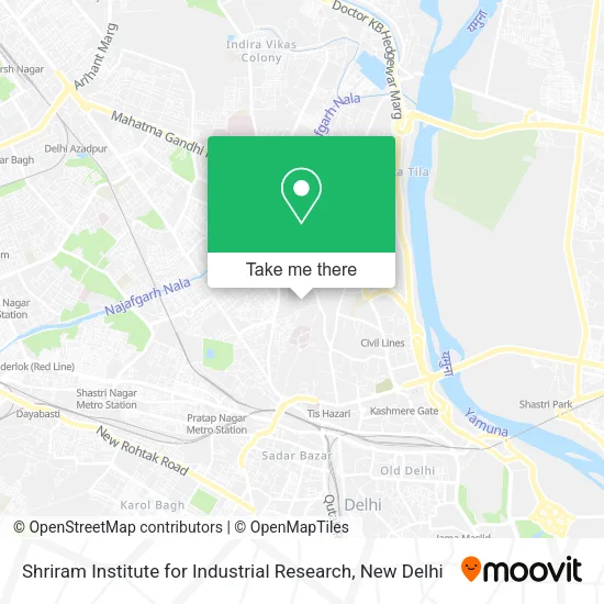 Shriram Institute for Industrial Research map