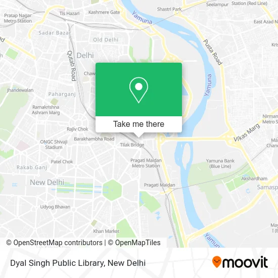 Dyal Singh Public Library map
