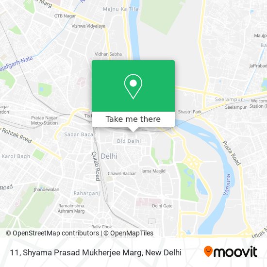 11, Shyama Prasad Mukherjee Marg map