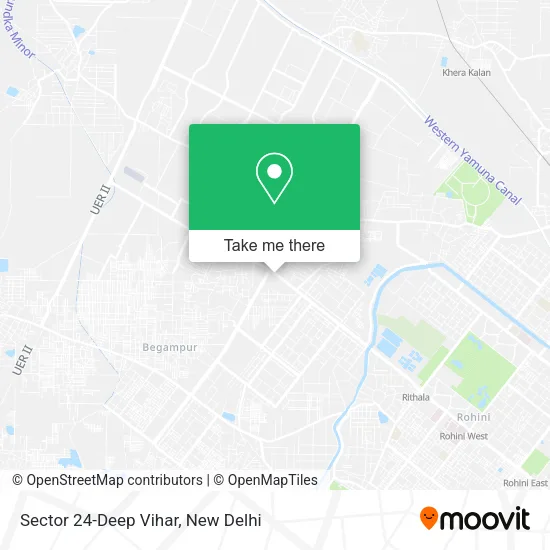 Sector 24-Deep Vihar map