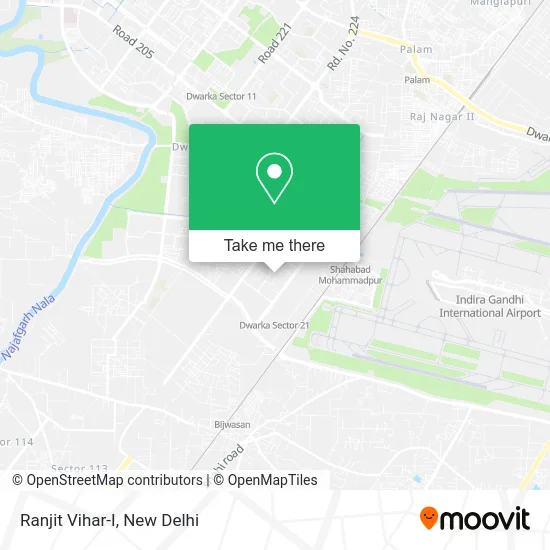 Ranjit Vihar-I map