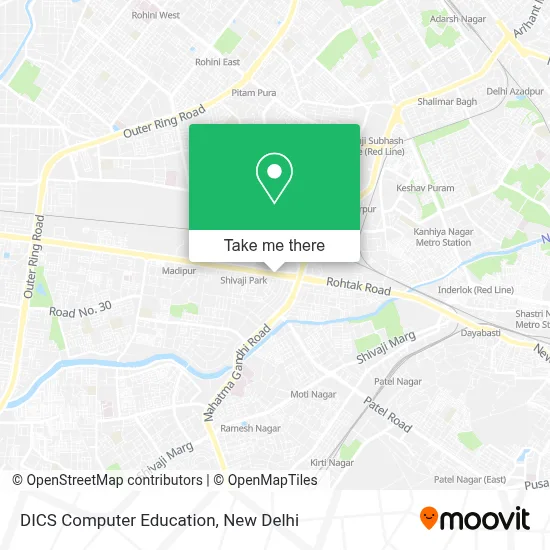 Dics Computer Education map
