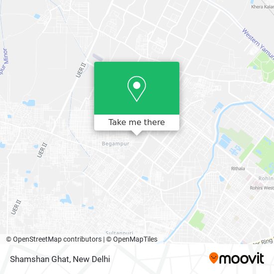 Shamshan Ghat map