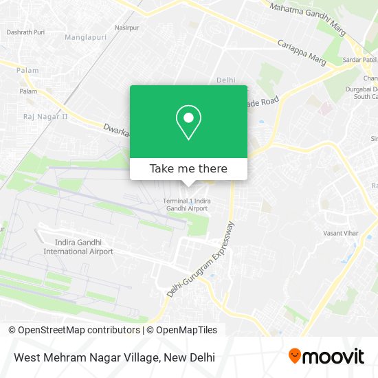 West Mehram Nagar Village map