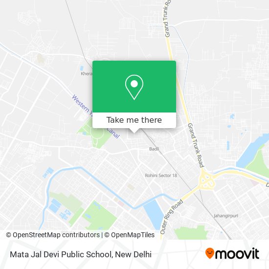 Mata Jal Devi Public School map