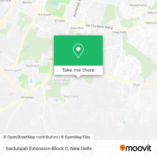 Saidulajab Extension-Block C map