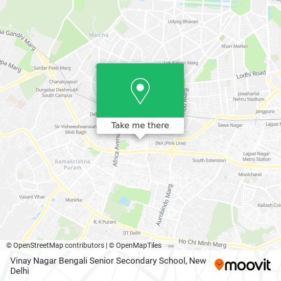 Vinay Nagar Bengali Senior Secondary School map