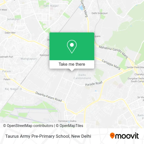 Taurus Army Pre-Primary School map