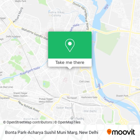 Bonta Park-Acharya Sushil Muni Marg map