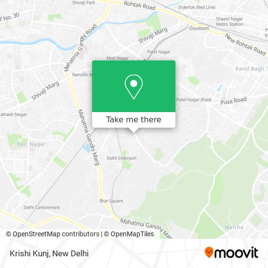 Krishi Kunj map