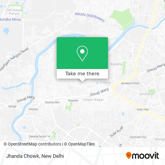 Jhanda Chowk map