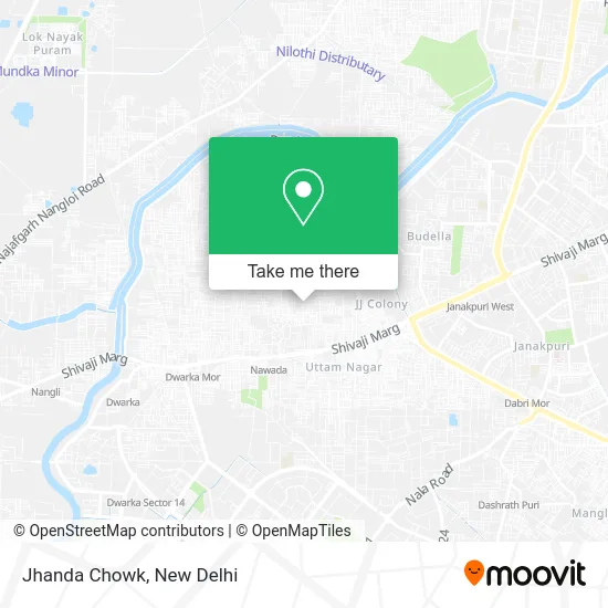 Jhanda Chowk map