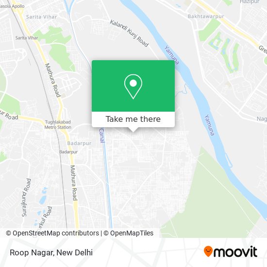 Roop Nagar map