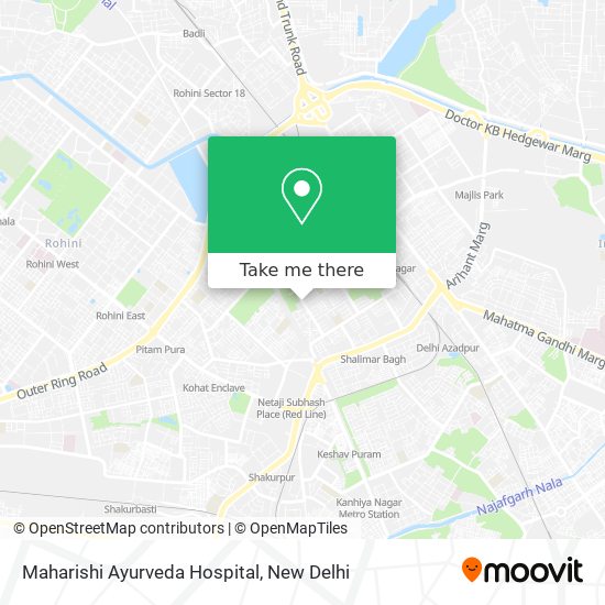 Maharishi Ayurveda Hospital map