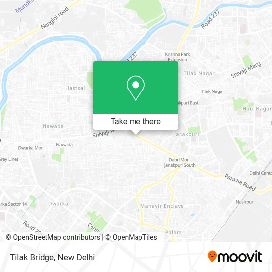 Tilak Pul map