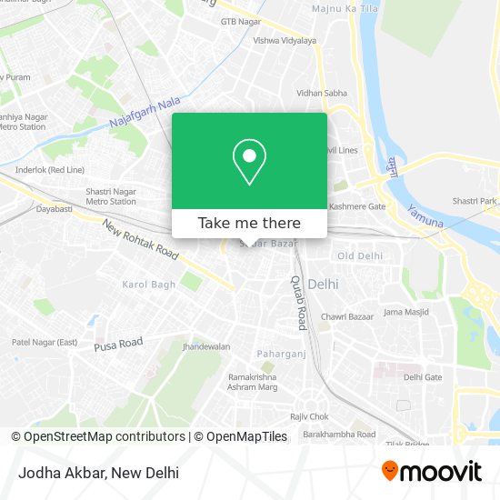 Jodha Akbar map