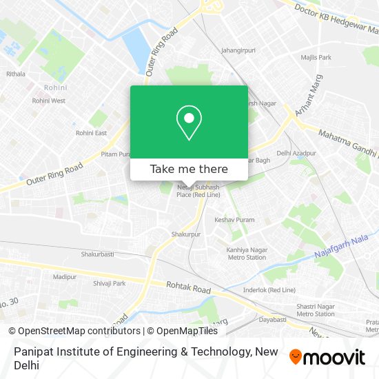 Panipat Institute of Engineering & Technology map