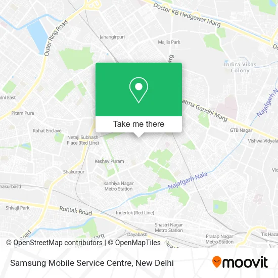 Samsung Mobile Service Centre map