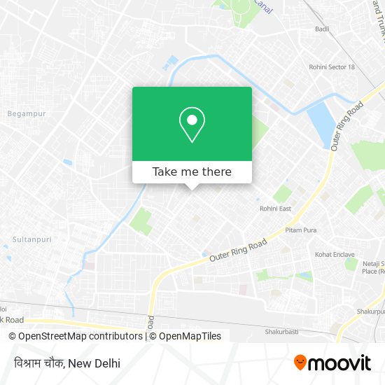विश्राम चौक map