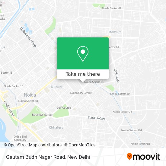 Gautam Budh Nagar Road map