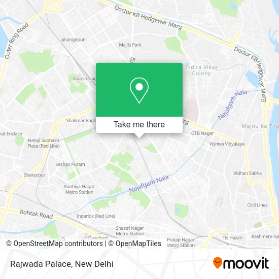 Rajwada Palace map