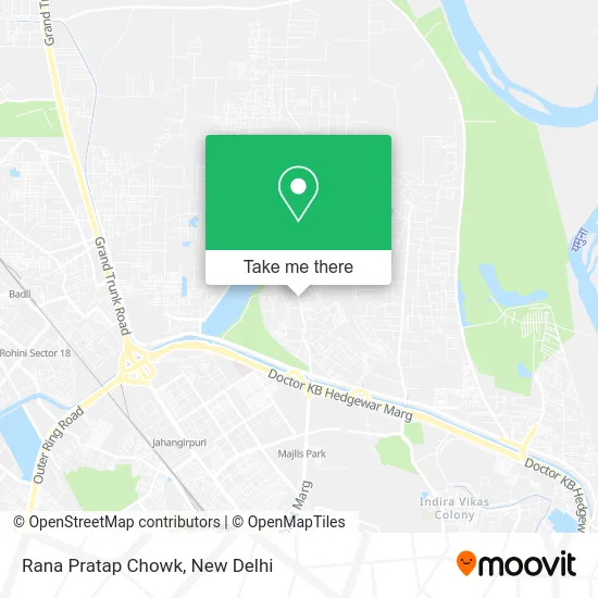 Rana Pratap Chowk map