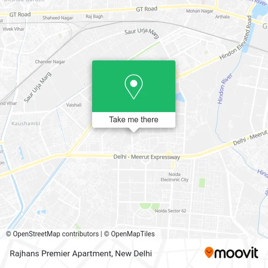 Rajhans Premier Apartment map