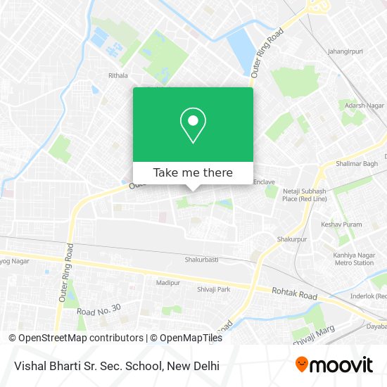 Vishal Bharti Sr. Sec. School map