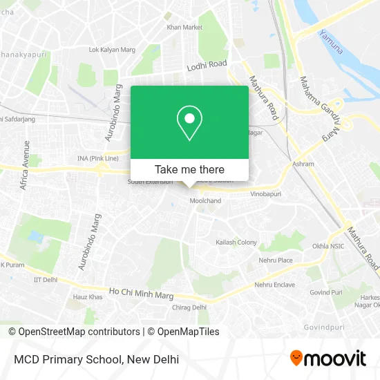 MCD Primary School map