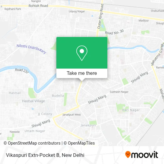 Vikaspuri Extn-Pocket B map