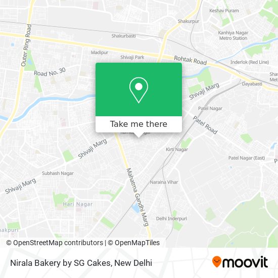 Nirala Bakery by SG Cakes map