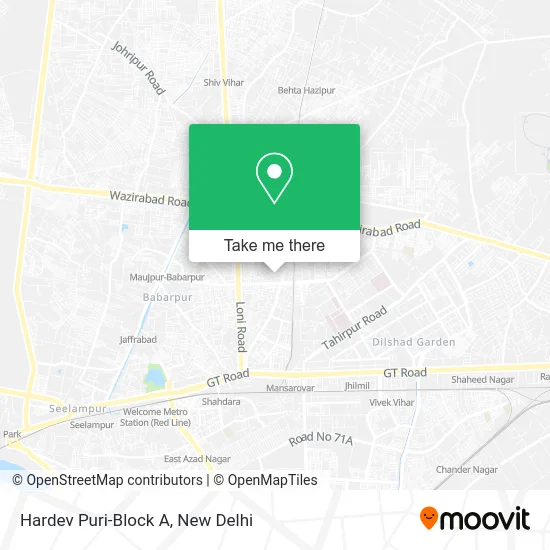 Hardev Puri-Block A map