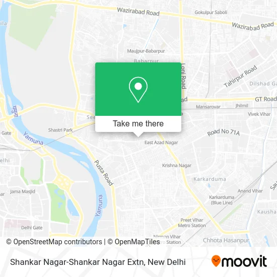 Shankar Nagar-Shankar Nagar Extn map